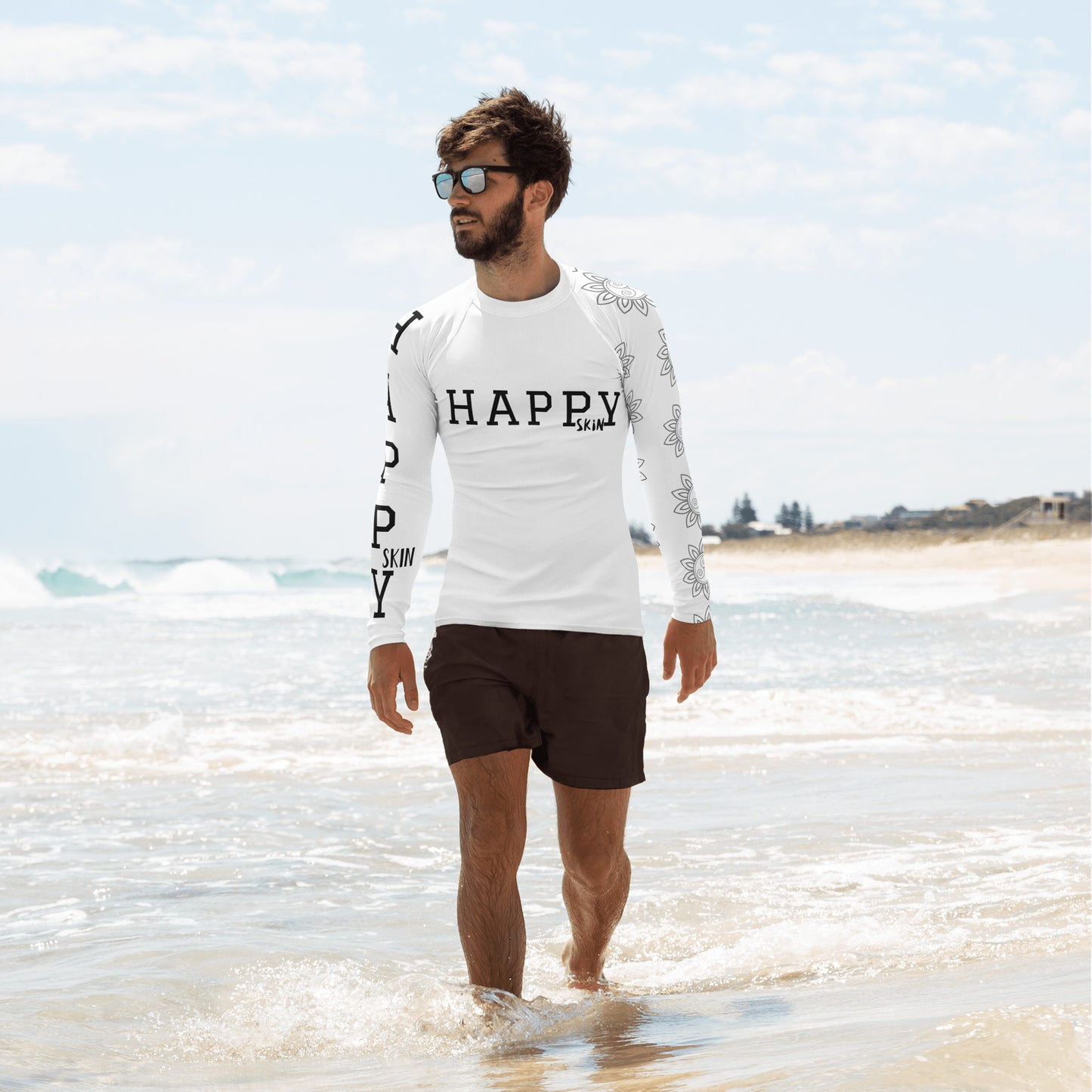 The HAPPY Men's Rash Guard Shirt