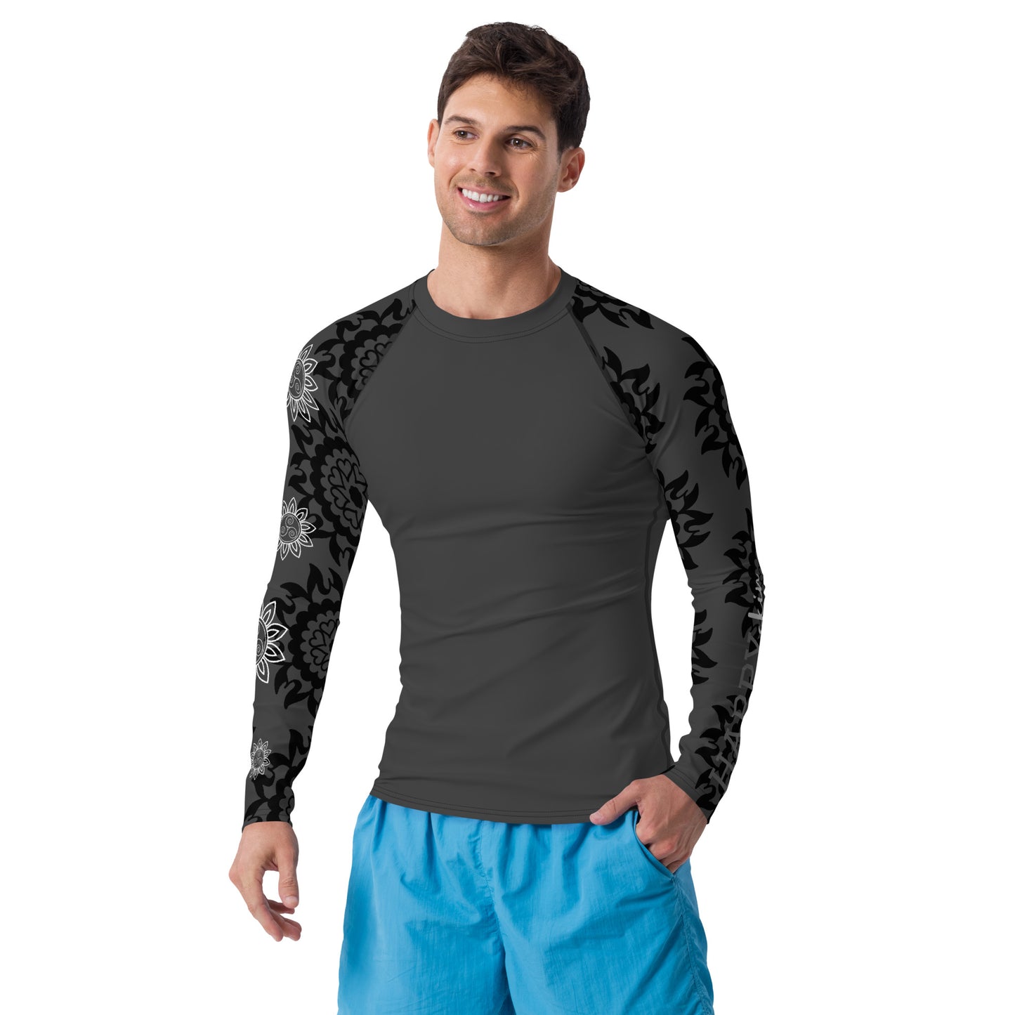 Happy Skin Men's Rash Guard Shirt