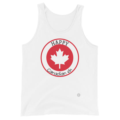 HAPPY Canadian Unisex Tank Top