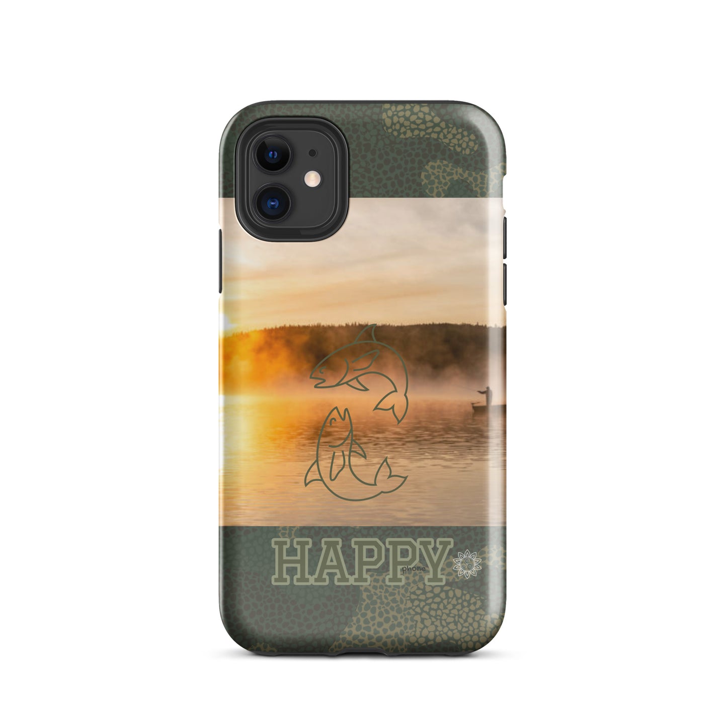 The "HAPPY Fisherman" Tough Case for iPhone®