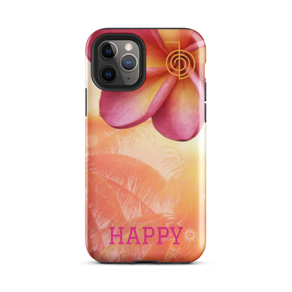 The "Bali Barb” HAPPY phone Tough Case for iPhone®