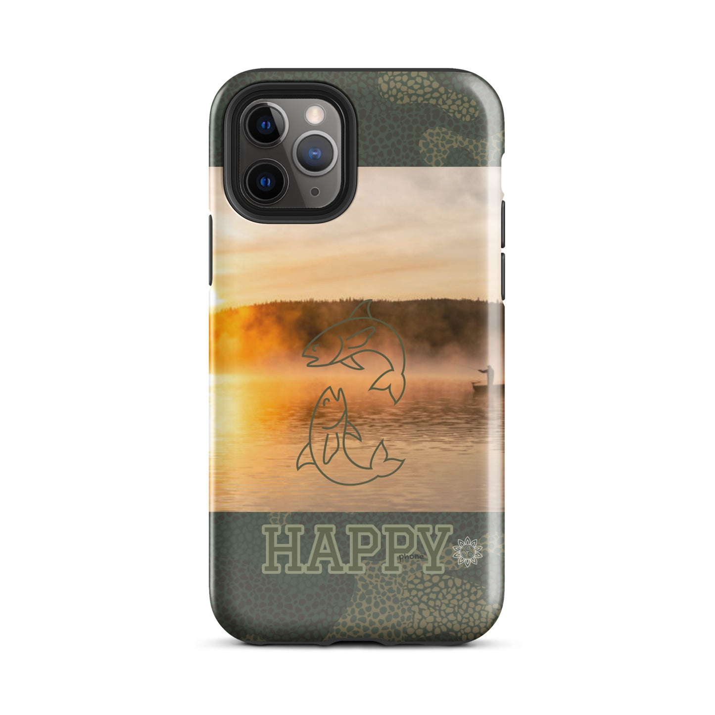 The "HAPPY Fisherman" Tough Case for iPhone®