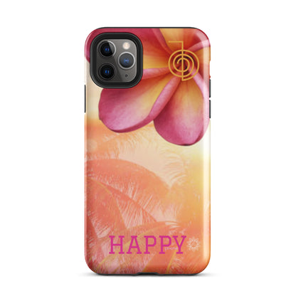 The "Bali Barb” HAPPY phone Tough Case for iPhone®