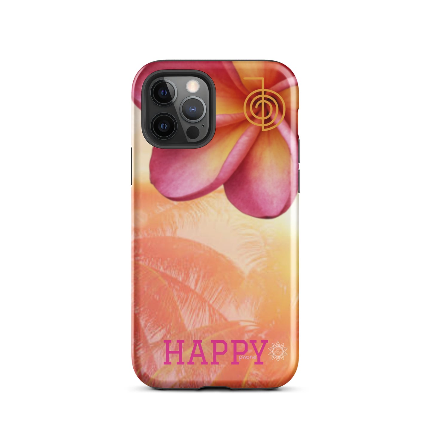 The "Bali Barb” HAPPY phone Tough Case for iPhone®