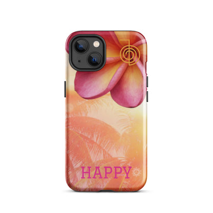 The "Bali Barb” HAPPY phone Tough Case for iPhone®