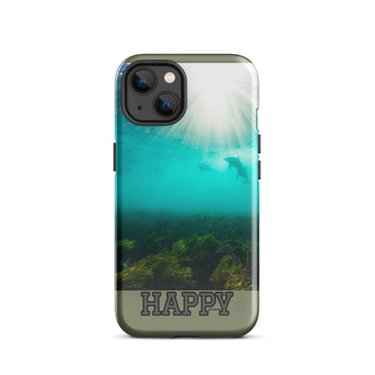 The "HAPPY Scuba" Tough Case for iPhone®