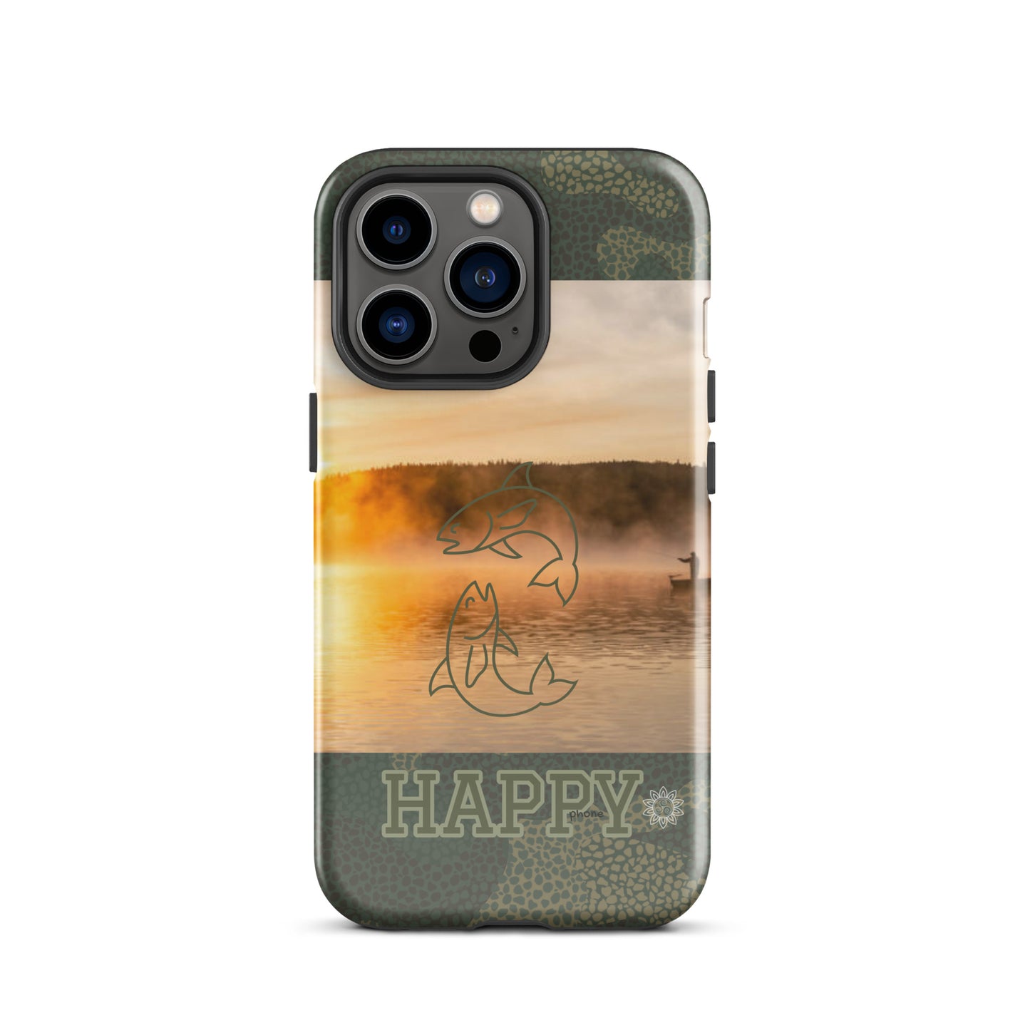 The "HAPPY Fisherman" Tough Case for iPhone®