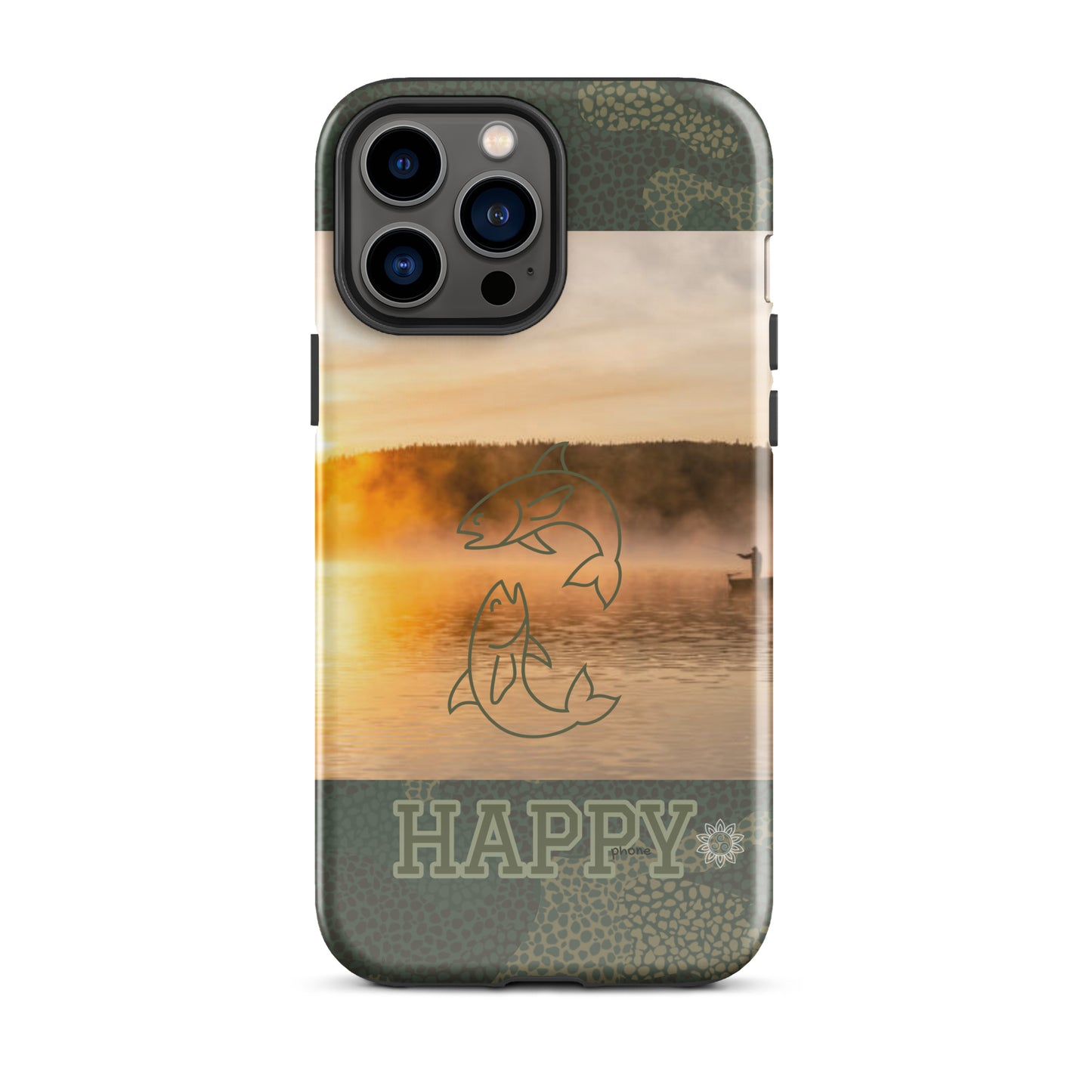 The "HAPPY Fisherman" Tough Case for iPhone®