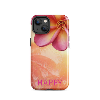 The "Bali Barb” HAPPY phone Tough Case for iPhone®