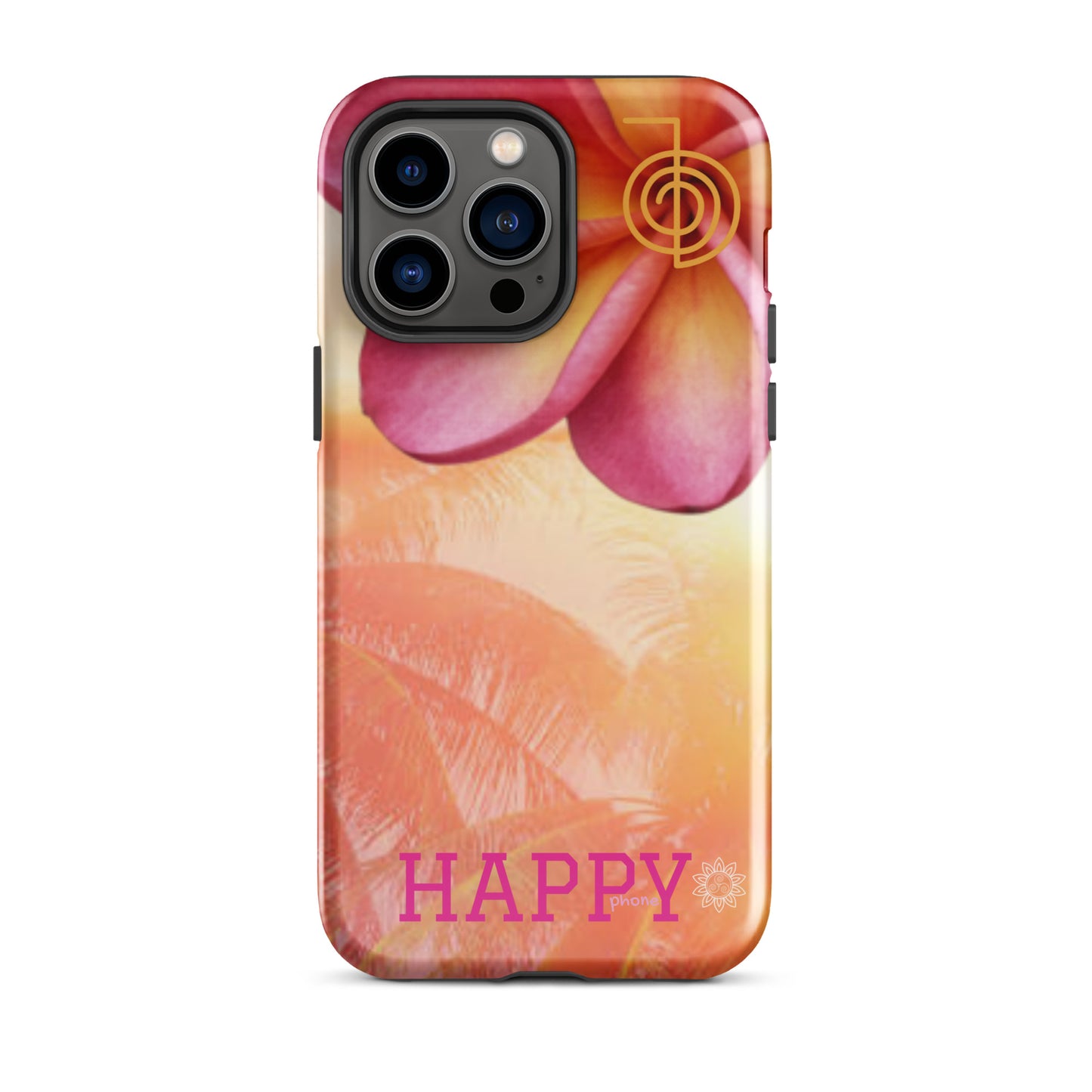 The "Bali Barb” HAPPY phone Tough Case for iPhone®