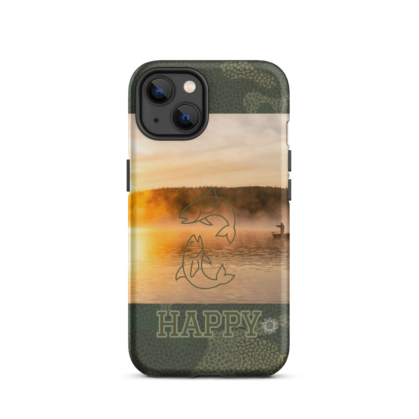 The "HAPPY Fisherman" Tough Case for iPhone®