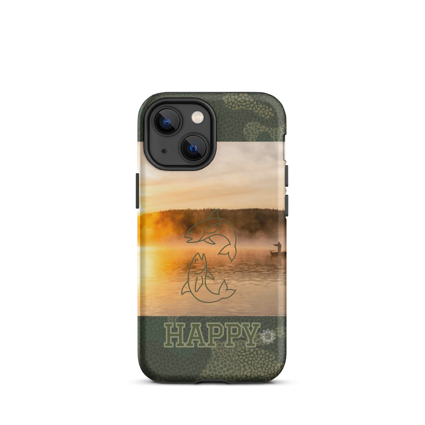 The "HAPPY Fisherman" Tough Case for iPhone®