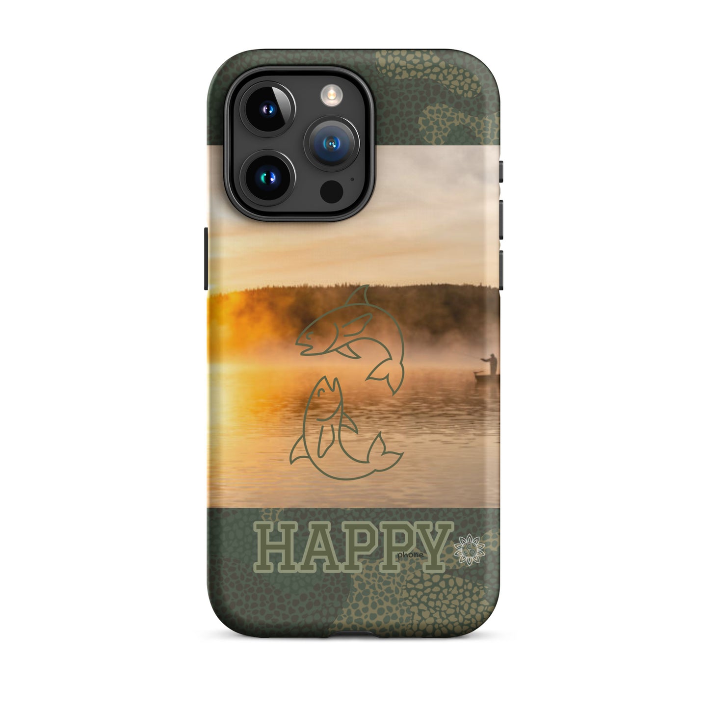 The "HAPPY Fisherman" Tough Case for iPhone®