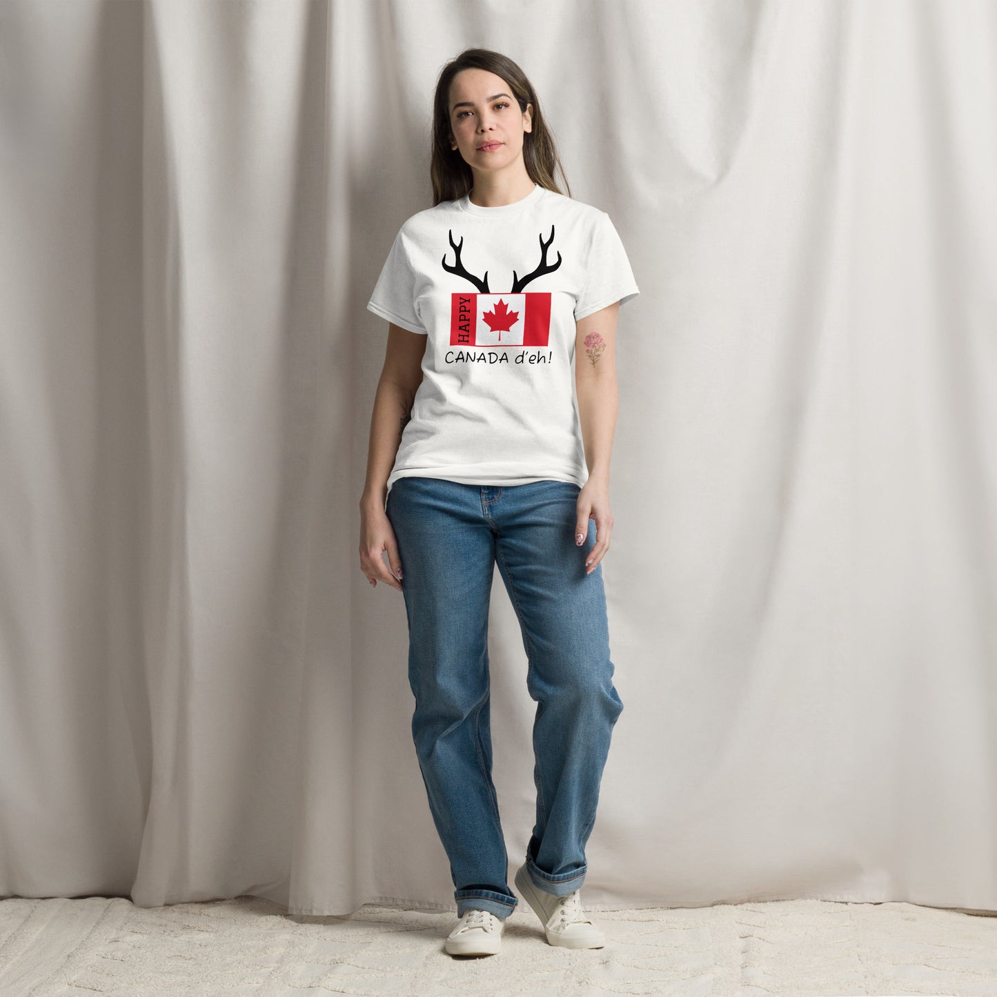 HAPPY Canada d’eh Unisex classic tee