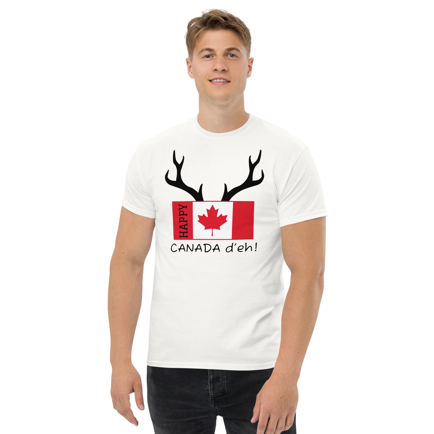 HAPPY Canada d’eh Unisex classic tee