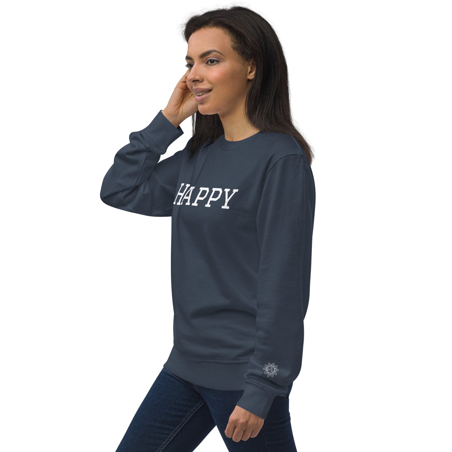 HAPPY Unisex organic sweatshirt